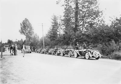 Military Escort for King George & Queen Elizabeth