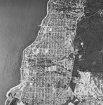 Aerial View of West Vancouver Shoreline