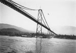 Lions Gate Bridge Under Construction