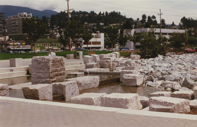 Ambleside Landing Fountain