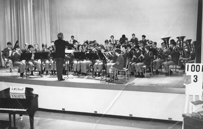 West Vancouver Band under the direction of Len Whitely