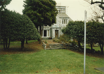 Gertrude Lawson's stone house