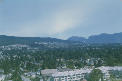 View of West Vancouver & North Shore