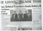 Lions Gate Times, 1 Jan 1953, clipping