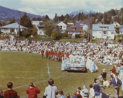 May Day Parade at Ambleside Park