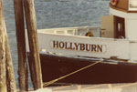 The bow of the Hollyburn Ferry