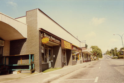 Stores and shops in the 2400 block of Marine Drive