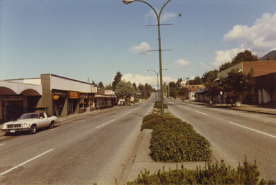 Stores and shops in the 2400 block of Marine Drive