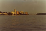 West Vancouver waterfront at sunset