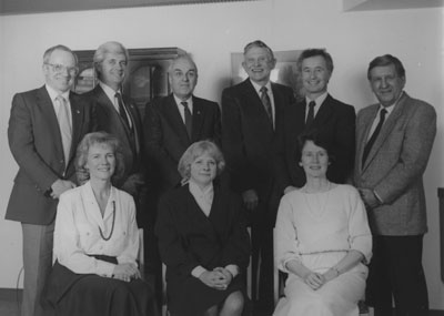West Vancouver Memorial Library Board Members 1987
