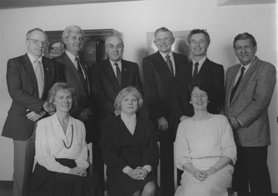 West Vancouver Memorial Library Board Members 1987