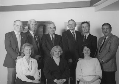 West Vancouver Memorial Library Board Members 1987