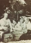 Pioneer women of St. Anthony's Roman Catholic Church: Annie Lambert, Rose Forrest, Mrs. O'Grady and Susie Lloyd