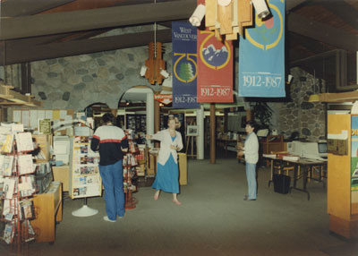 West Vancouver Memorial Library Circulation Area