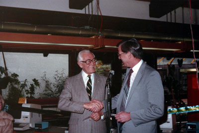 Official Opening of the West Vancouver Memorial Library Computer System