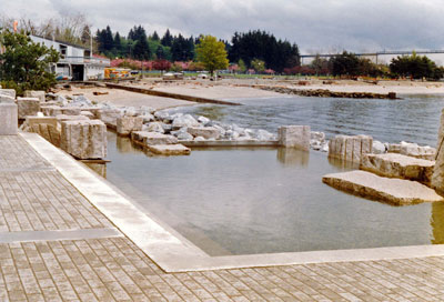 Looking East from Ambleside Landing