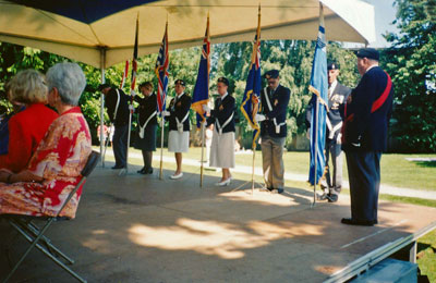 Colour Party at Canada Day Celebrations