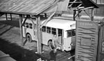 Bus #28 Being Loaded into Rail Car