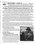 History-onics (West Vancouver, BC: West Vancouver Historical Society), 1 Feb 1997