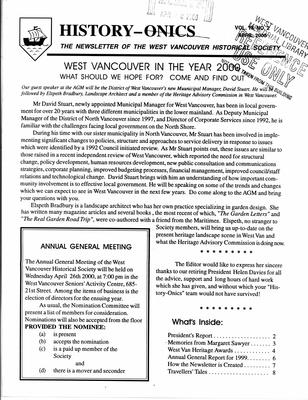 History-onics (West Vancouver, BC: West Vancouver Historical Society), 1 Apr 2000