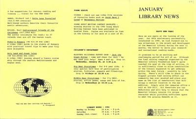 Library News, 1 Jan 1991