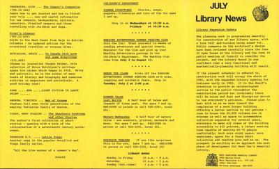 Library News, 1 Jul 1991