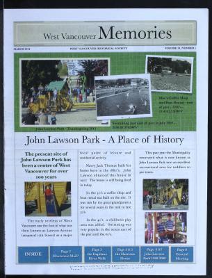 History-onics (West Vancouver, BC: West Vancouver Historical Society), 1 Mar 2014