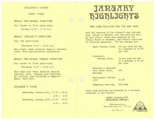 Library News, 1 Jan 1982