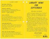 Library News, 1 Sep 1982