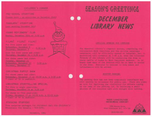 Library News, 1 Dec 1982