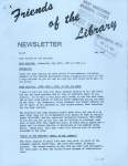 Friends of the Library Newsletter, 1 May 1993