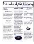 Friends of the Library Newsletter, 1 Oct 1999