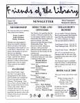 Friends of the Library Newsletter, 1 Mar 2000