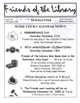 Friends of the Library Newsletter, 1 Nov 2000