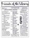 Friends of the Library Newsletter, 1 Feb 2001