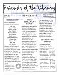 Friends of the Library Newsletter, 1 Jul 2001