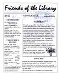 Friends of the Library Newsletter, 1 May 2002