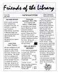 Friends of the Library Newsletter, 1 Jul 2002