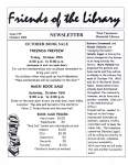 Friends of the Library Newsletter, 1 Oct 2002