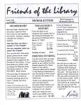 Friends of the Library Newsletter, 1 Apr 2003