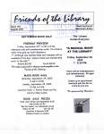 Friends of the Library Newsletter, 1 Aug 2005