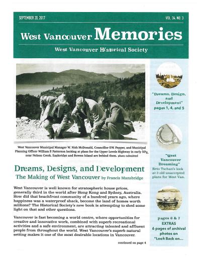 History-onics (West Vancouver, BC: West Vancouver Historical Society), 20 Sep 2017