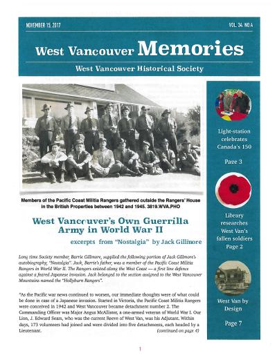 History-onics (West Vancouver, BC: West Vancouver Historical Society), 15 Nov 2017