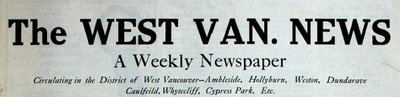 West Van. News