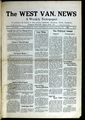 West Van. News (West Vancouver), 23 Jul 1926