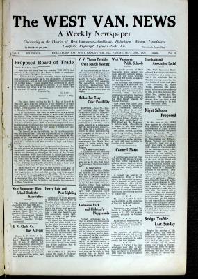 West Van. News (West Vancouver), 24 Sep 1926