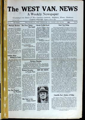 West Van. News (West Vancouver), 3 Dec 1926