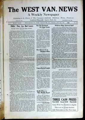 West Van. News (West Vancouver), 25 Feb 1927