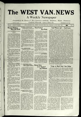 West Van. News (West Vancouver), 10 Jun 1927