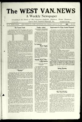 West Van. News (West Vancouver), 9 Mar 1928